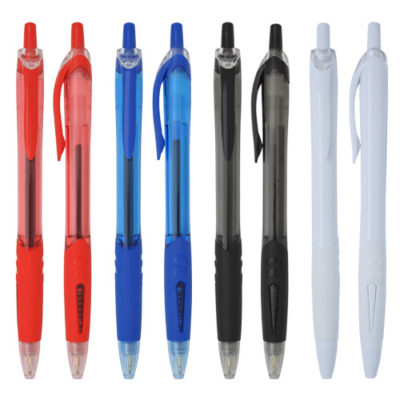 plastic gel pen translucent and solid