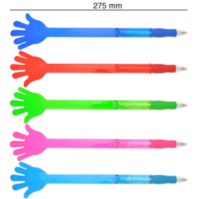 Jumbo hand shape pen with wide variety of colours